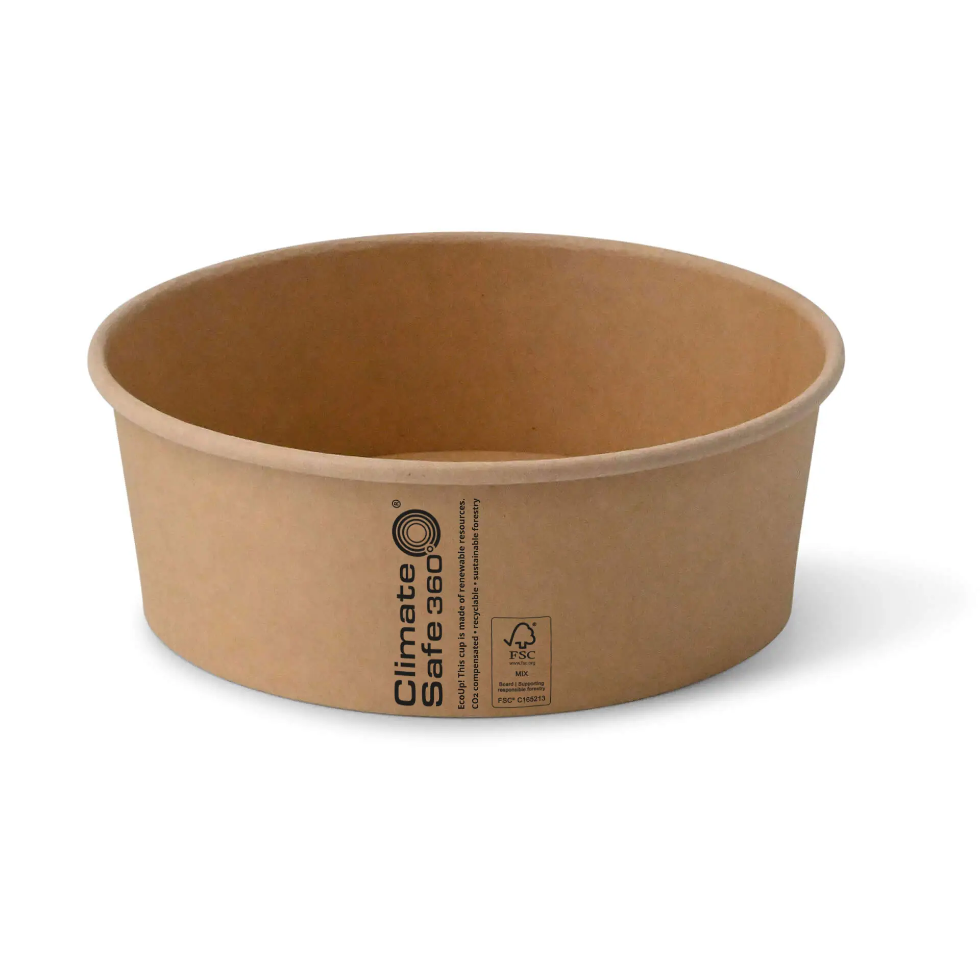 Bol rond en carton kraft (revêtu de PE), 1000 ml, Ø 185 mm, brun, rondes (1300 ml de volume max.) con30022-01-0-kartonschalen-beschichtet-salatschalen-1000-ml-185-mm-braun-rund-1300-ml-max-volumen-1