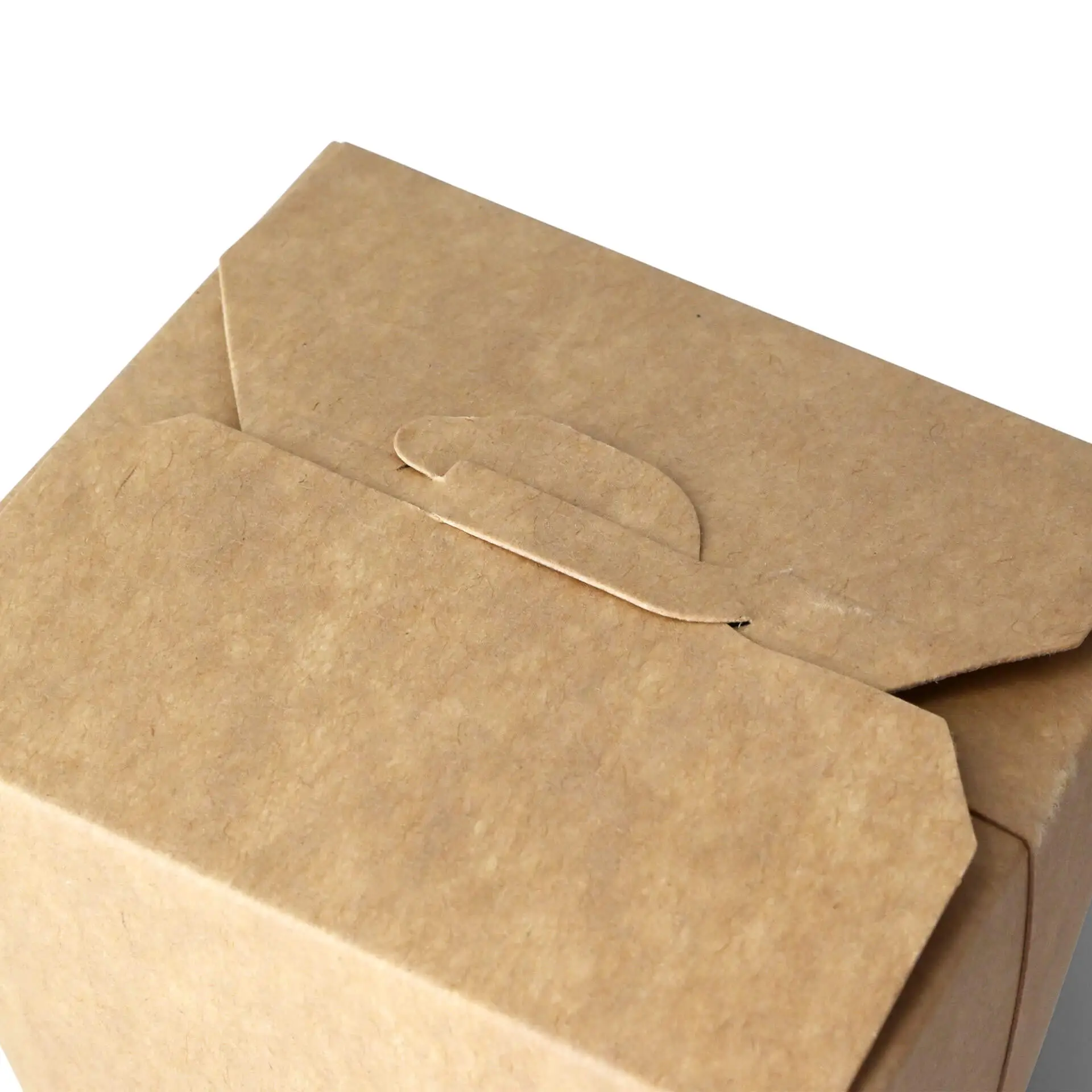 Nudelboxen / Asiaboxen aus Karton (beschichtet) 400 ml, braun