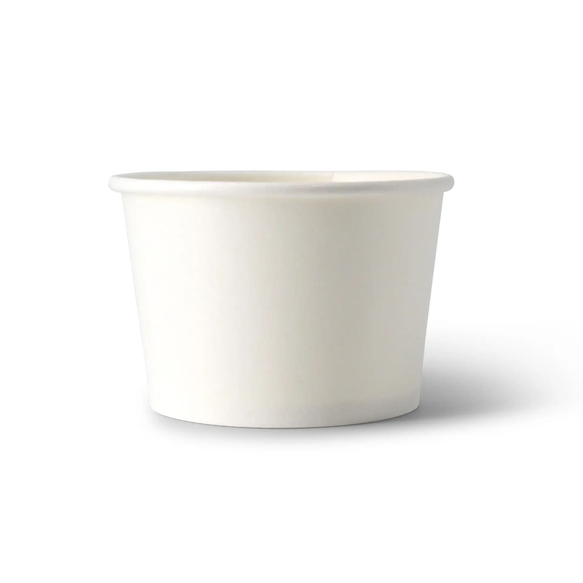 Eisbecher aus Pappe 75 ml, max. 130 ml, Ø 76 mm, weiß Eisbecher aus Pappe 75 ml, max. 130 ml, Ø 76 mm, weiß