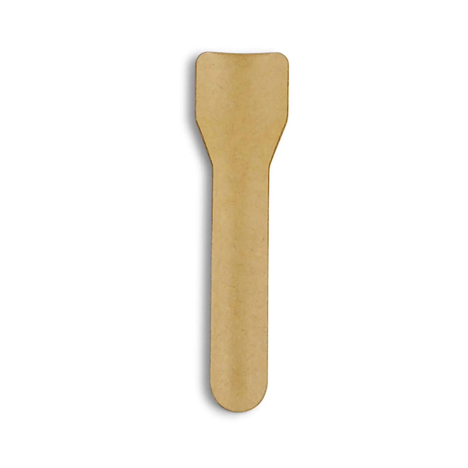 Eisspatel aus Papier 9,5 cm, braun Eisspatel aus Papier 9,5 cm, braun