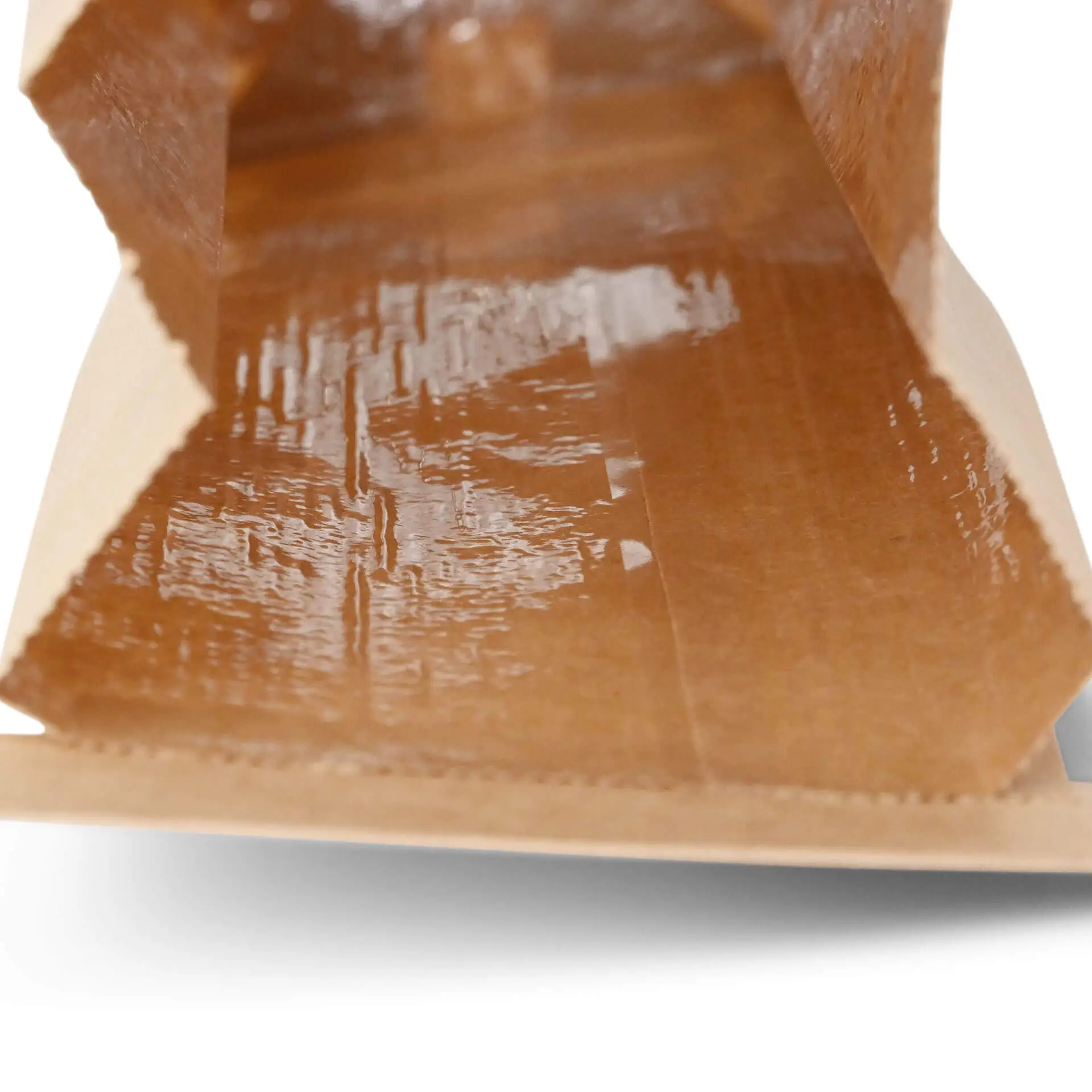 Sac SOS kraft brun XS, fenêtre PP et fermeture, 7,5 x 4,5 x 24 cm dre03990-blockbeutel-m-fenster-xs-75-x-45-x-24-cm-pp-folie-braun-clipband-kraftpapier-6