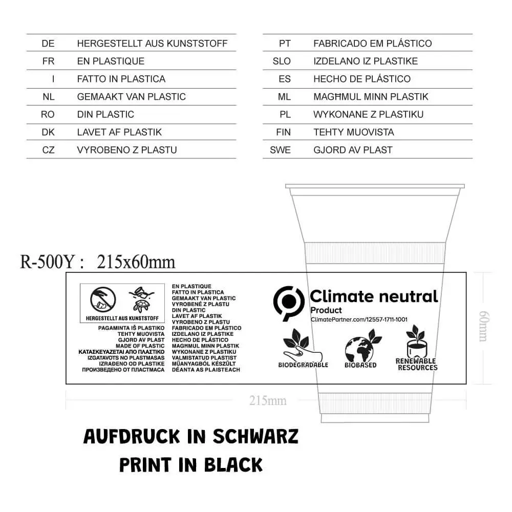 Smoothie Becher aus PLA 400 ml / 16 oz, Ø 96 mm dcd002511-smoothie-becher-aus-pla-400-ml-16-oz-96-mm-11