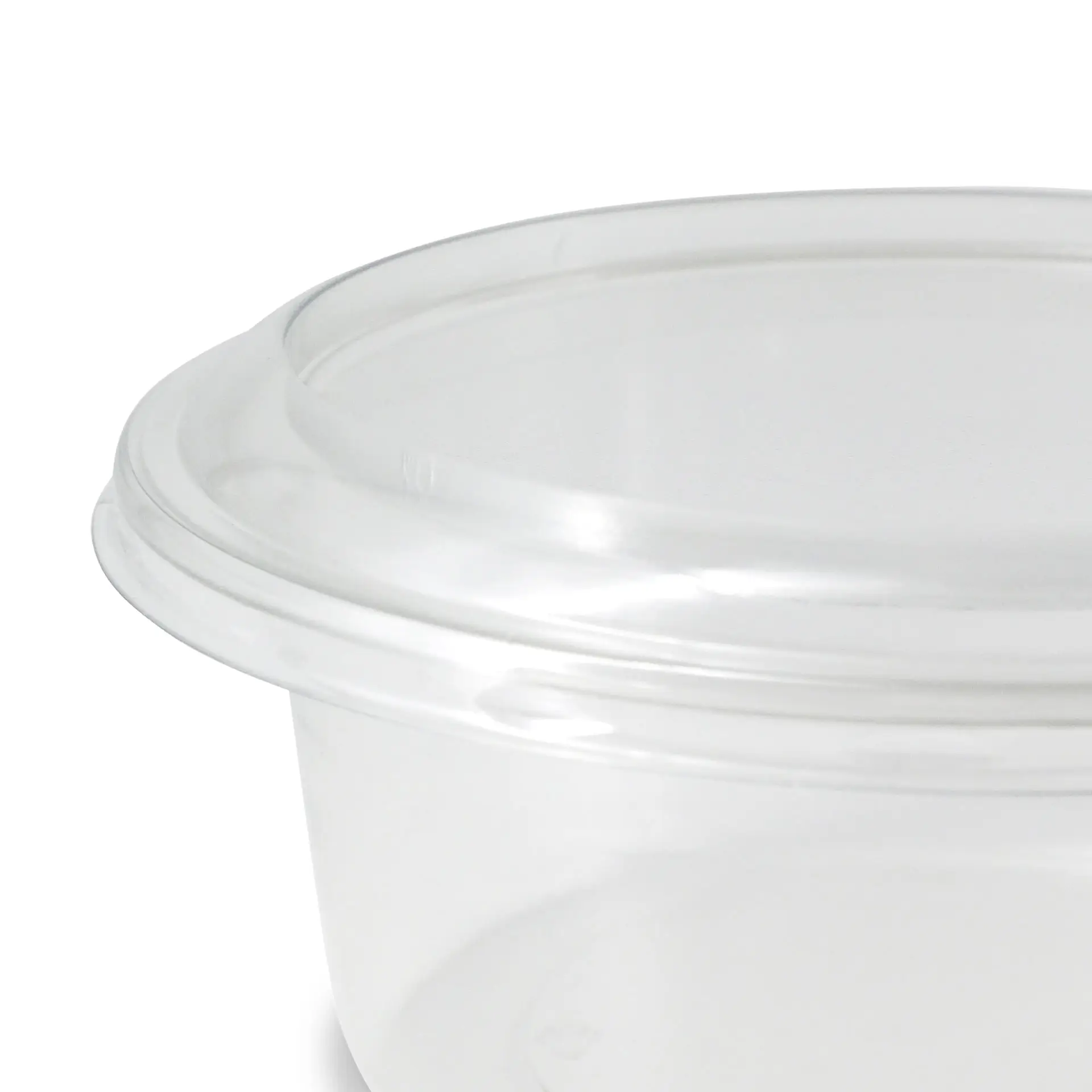 Couvercle en rPET Ø 123 mm, rond
