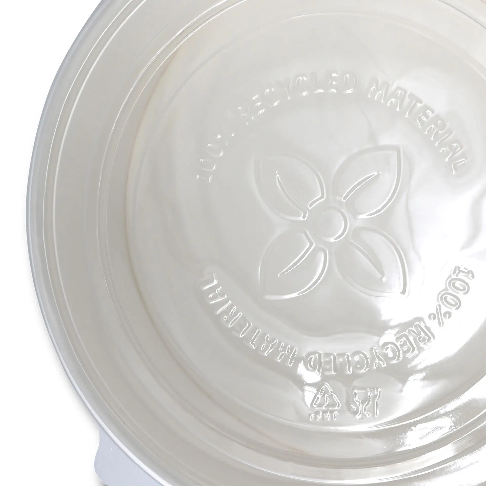 Couvercle transparent en rPET, Ø 185 mm Couvercle transparent en rPET, Ø 185 mm
