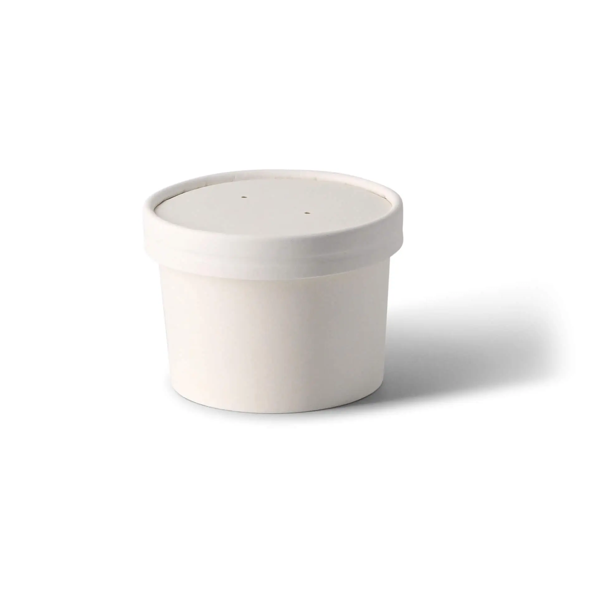 Membrandeckel aus Karton (bio-beschichtet) Ø 90 mm, weiss