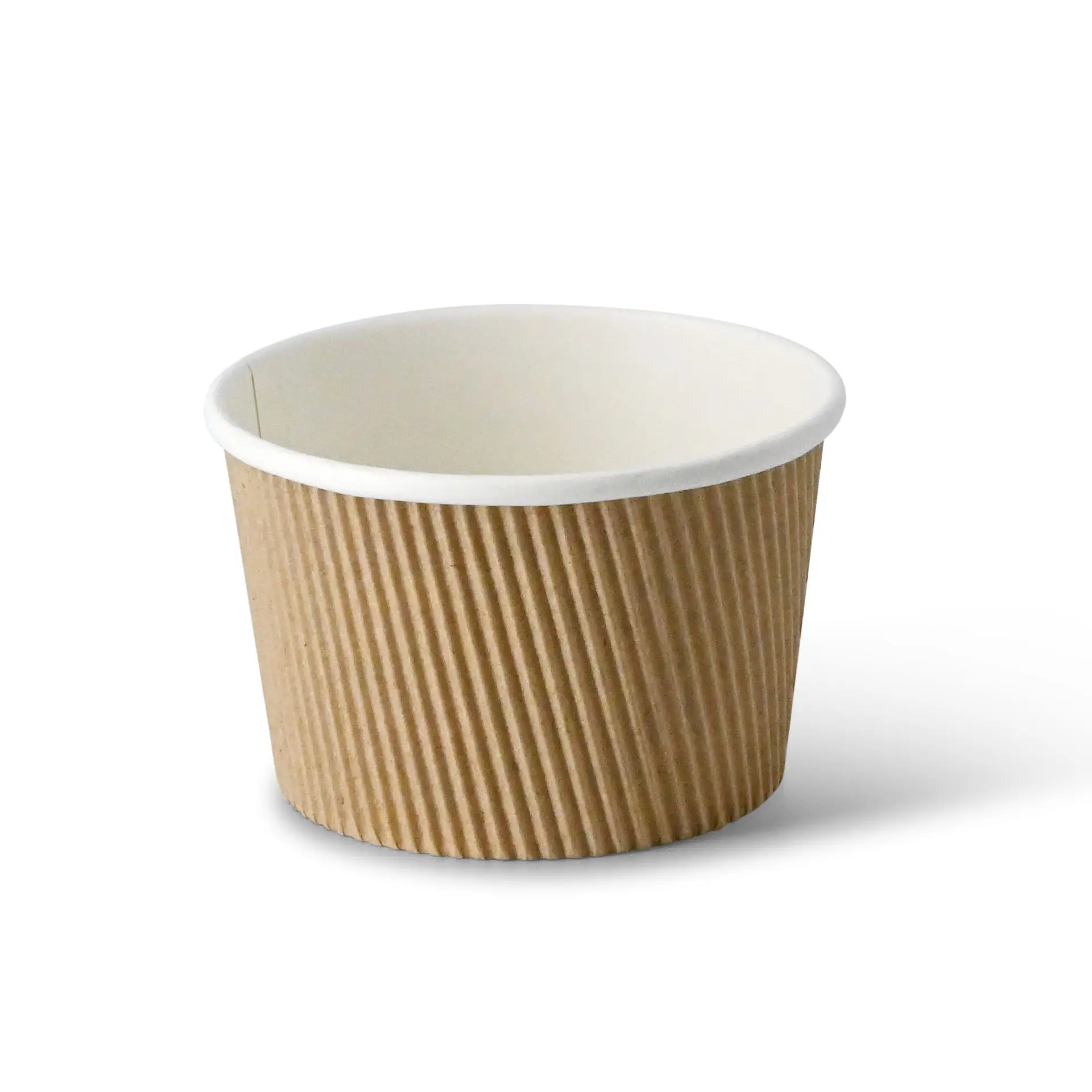 Riffel-Suppenbecher 375 ml, braun Riffel-Suppenbecher 375 ml, braun