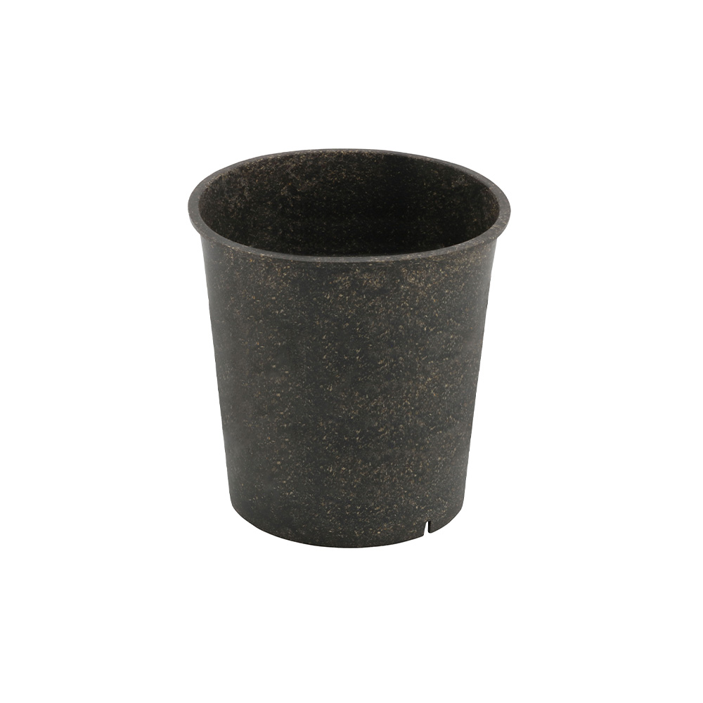 Mehrweg-Becher "Häppy Cup" 400 ml, Ø 95 mm, Pfeffer / grau