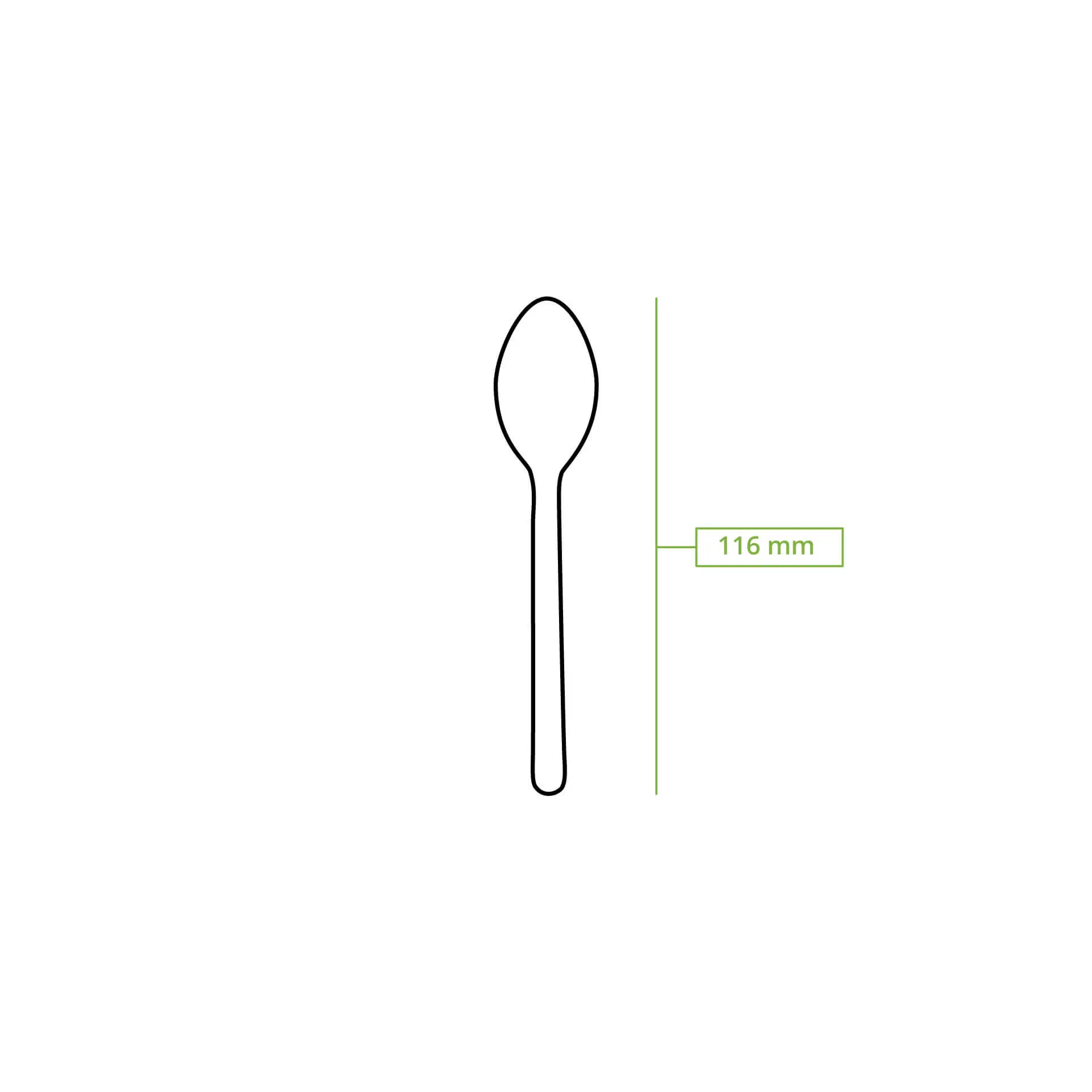 Teelöffel aus Papier 11,5 cm, braun Teelöffel aus Papier 11,5 cm, braun