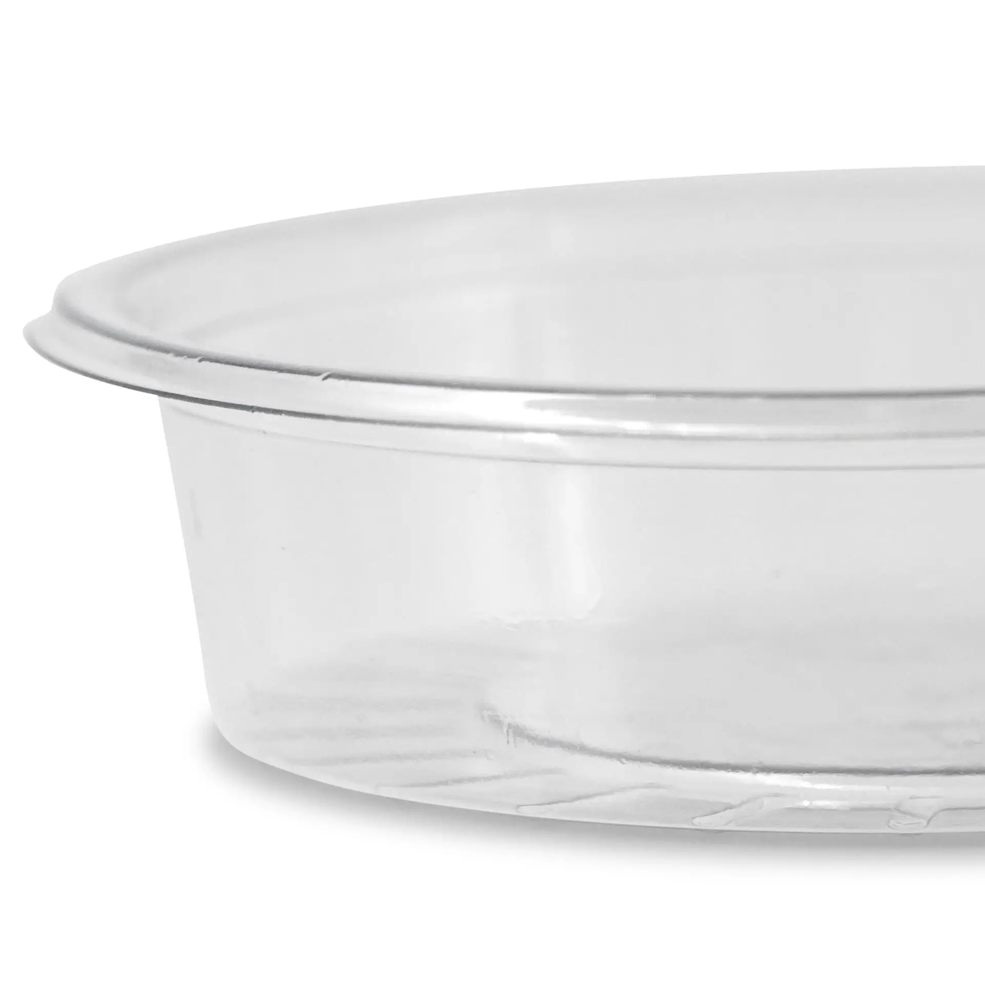 Pot à portions en rPET 50 ml, Ø 75 mm, transparent Pot à portions en rPET 50 ml, Ø 75 mm, transparent