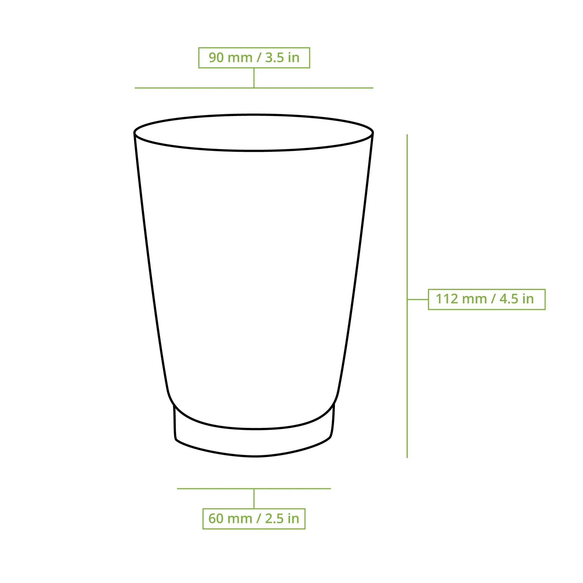 Riffelbecher / Kaffee to go Becher 300 ml / 12 oz, Ø 90 mm, braun dhd048531-riffelbecher-kaffee-to-go-becher-300-ml-12-oz-90-mm-braun-8