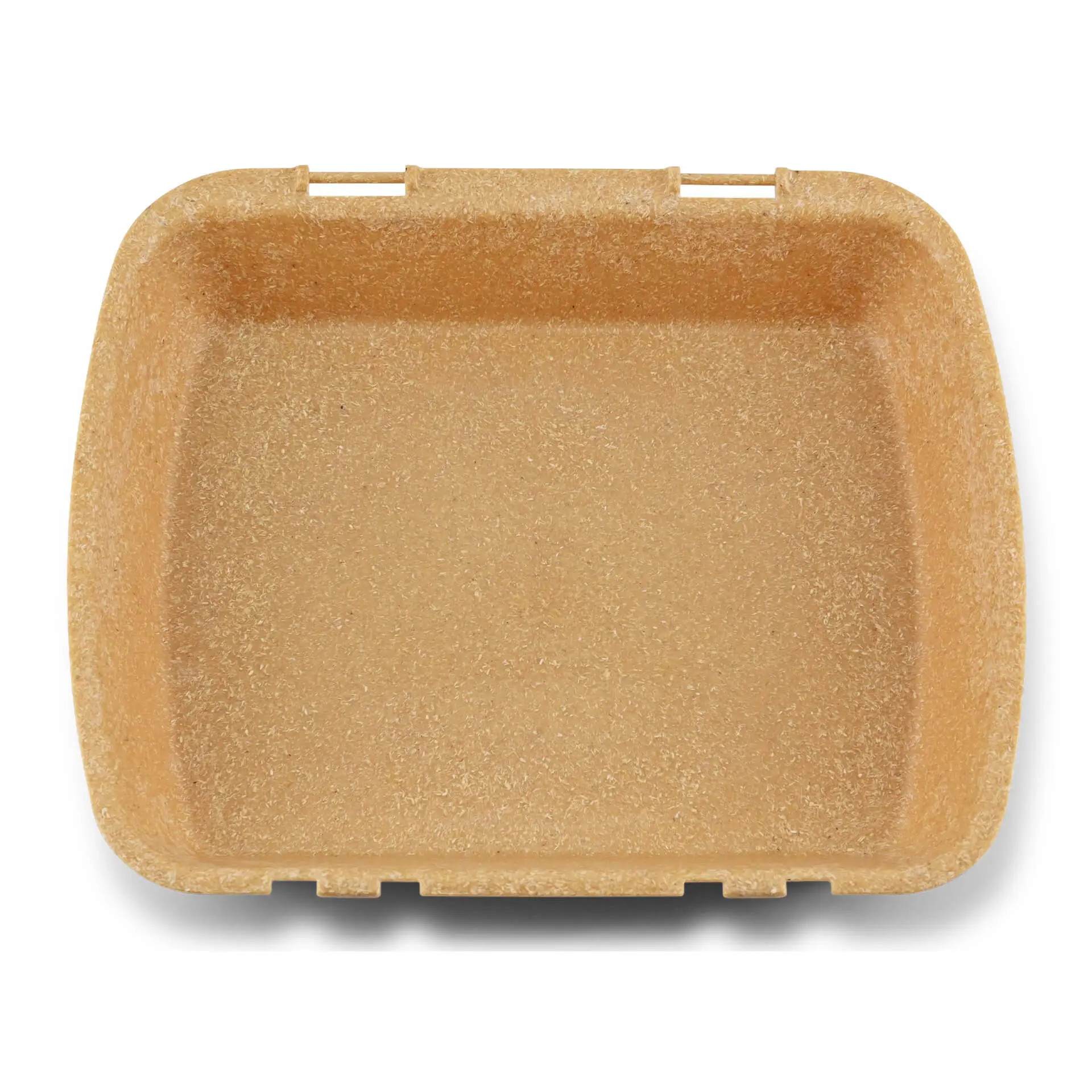 Contenant réutilisable merways Box caramel / brun, 24,5 x 20 x 4,5cm, HP4 dfc008401-mehrweg-menuebehaelter-merways-box-245-x-20-x-45-cm-hp4-karamell-braun-2