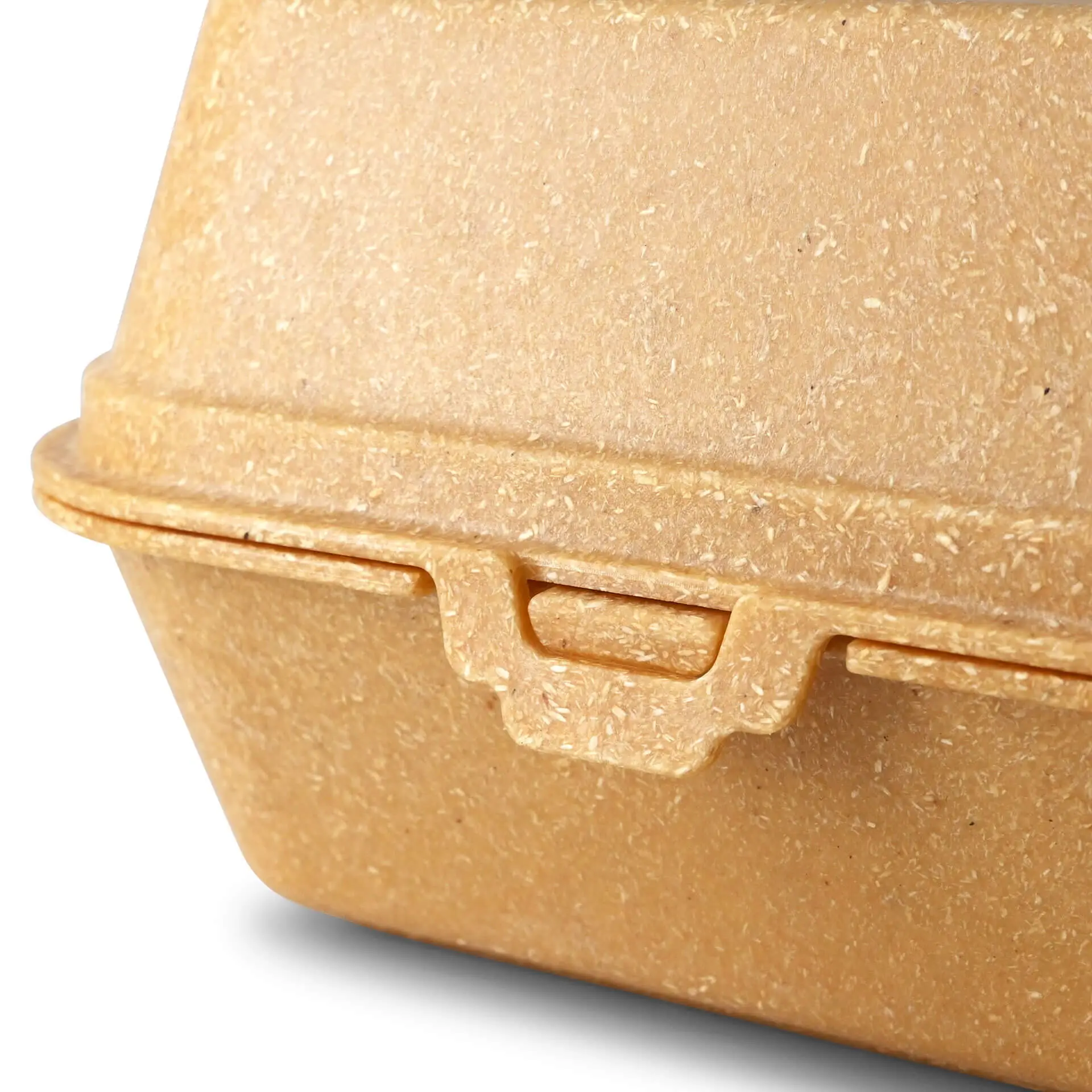 Mehrweg Burgerboxen "merways Box" 16 x 15 x 8,5 cm, Karamell / braun Mehrweg Burgerboxen "merways Box" 16 x 15 x 8,5 cm, Karamell / braun