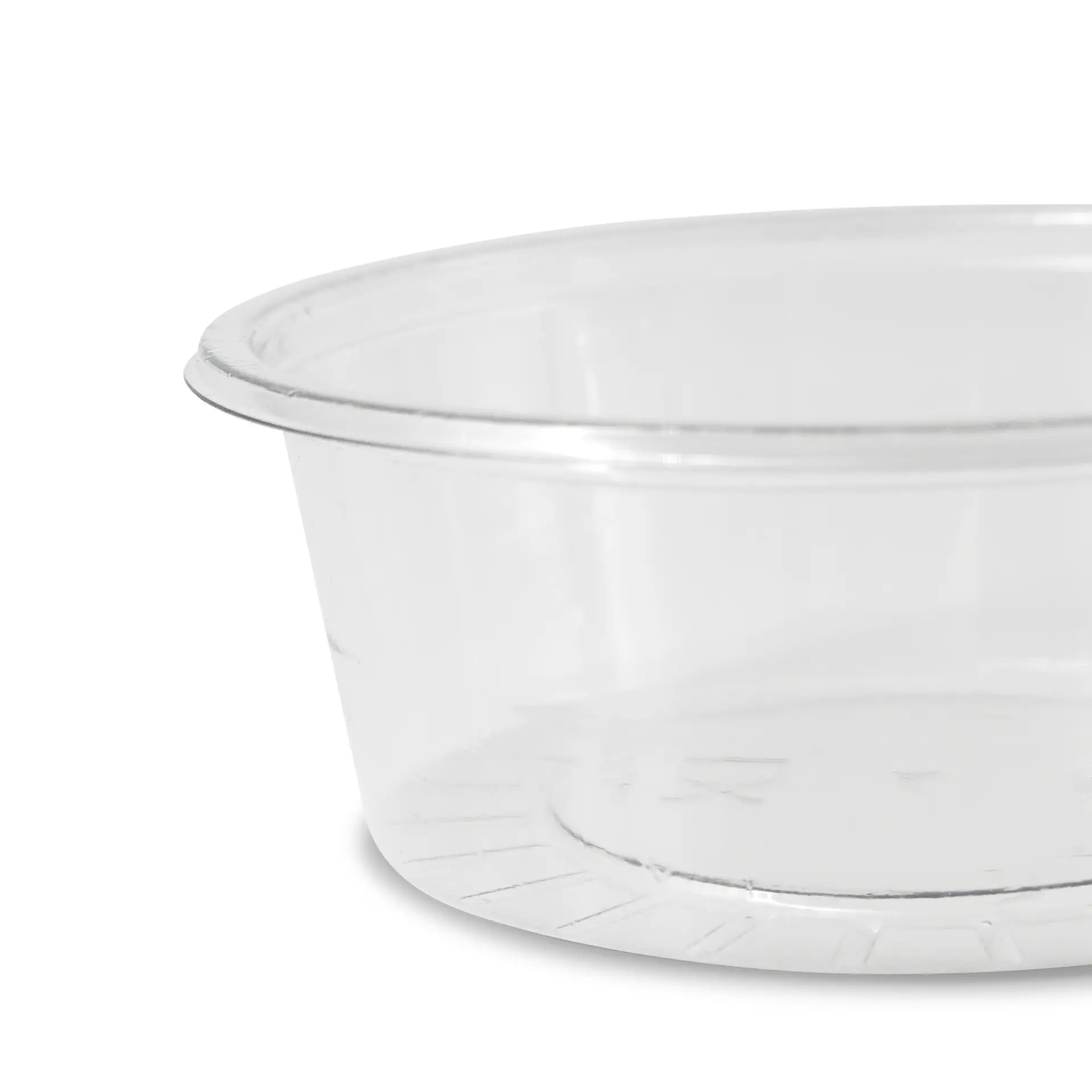 Pot à portions en rPET 80 ml, Ø 75 mm, transparent dfc02507-rpet-portionsbecher-80-ml-75-mm-transparent-3
