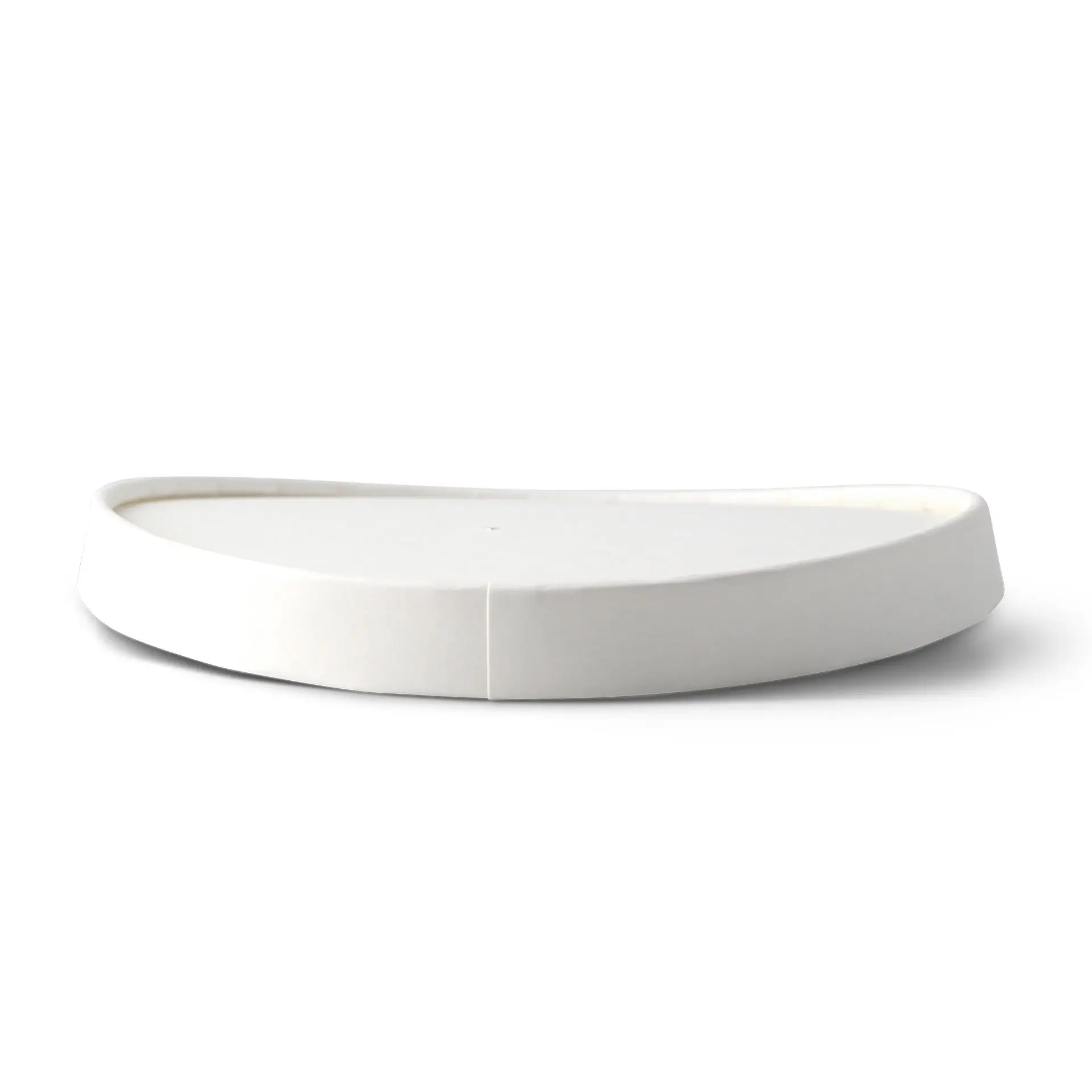 Karton-Membran-Deckel (bio-beschichtet) Ø 150 mm, weiss