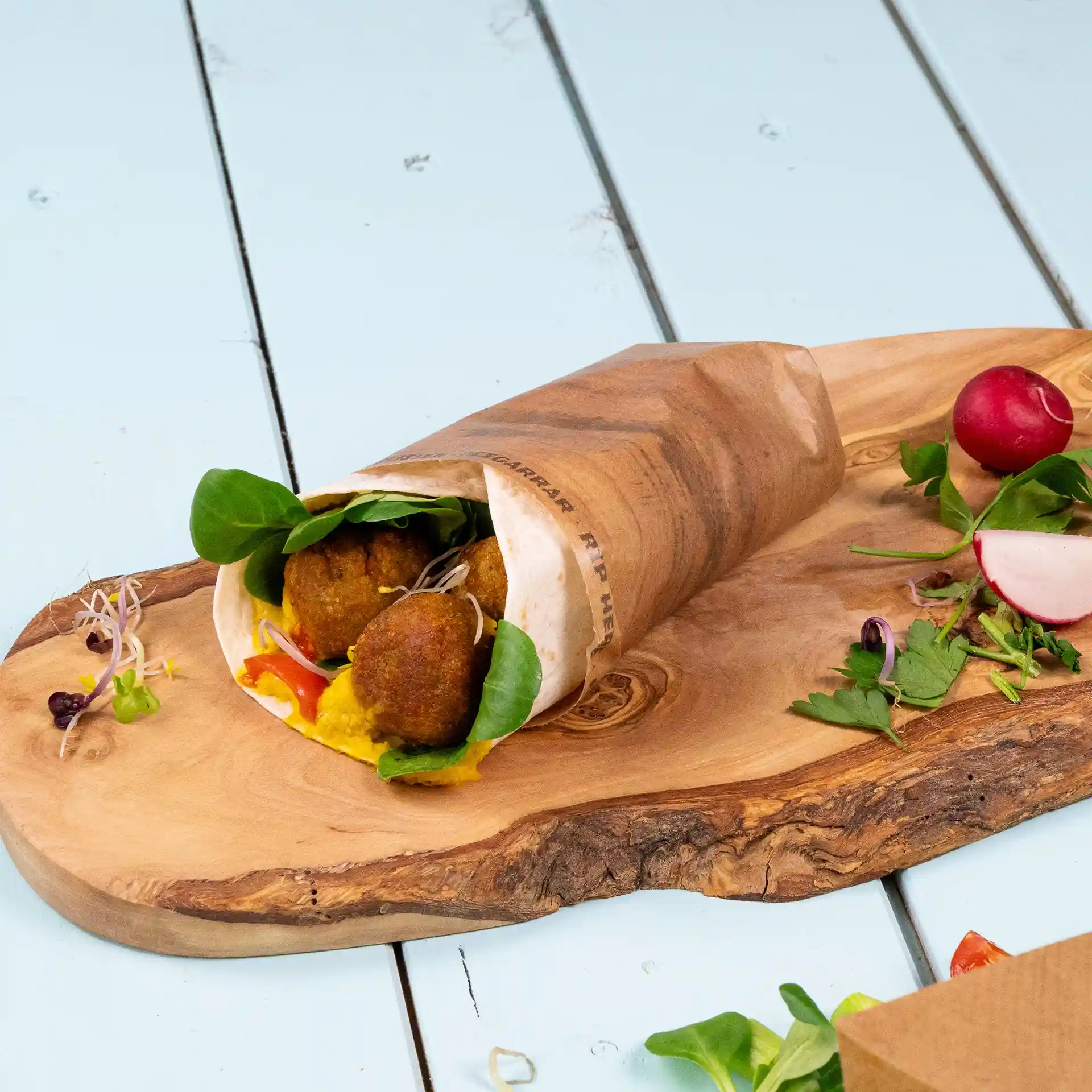 Sachet Wrap 10,5 x 30,5 cm, brun