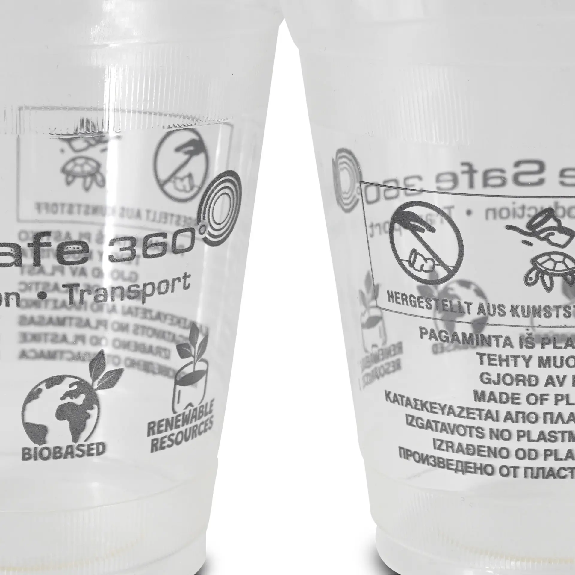 Gobelet à smoothie en PLA, 30 cl / 12 oz, Ø 96 mm