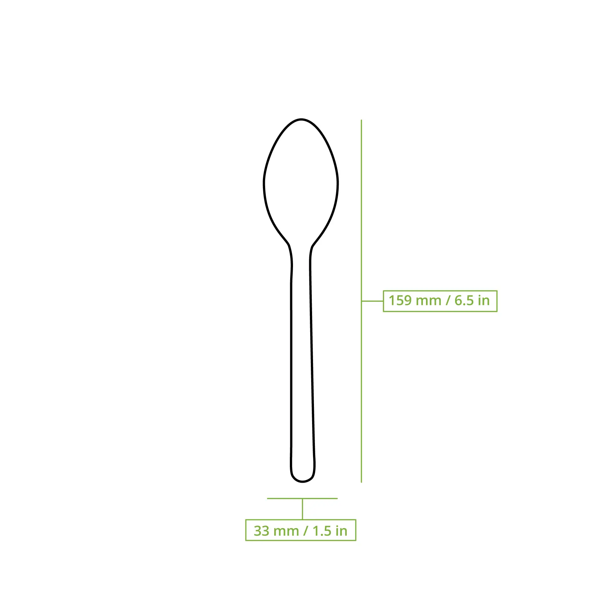 Holzlöffel 16 cm, biobeschichtet Holzlöffel 16 cm, biobeschichtet