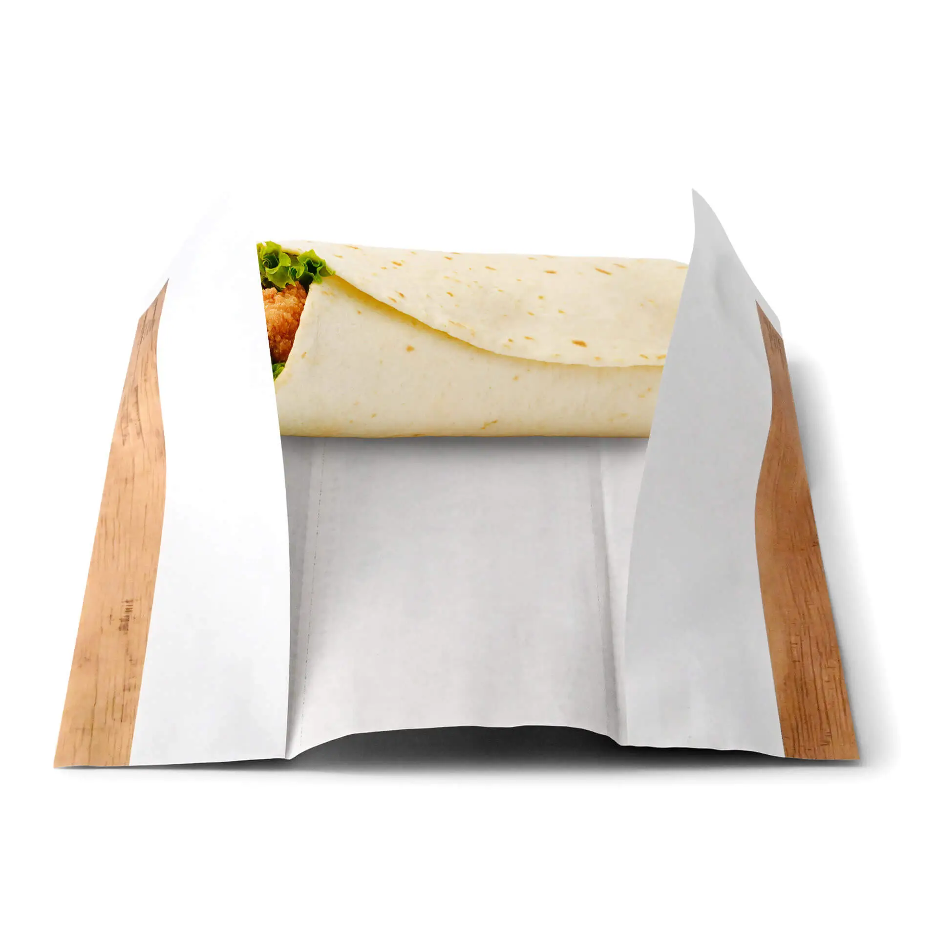 Sachet Wrap 10,5 x 30,5 cm, brun dfc00500-wrap-papier-s-105-x-305-cm-braun-vorgefaltet-6