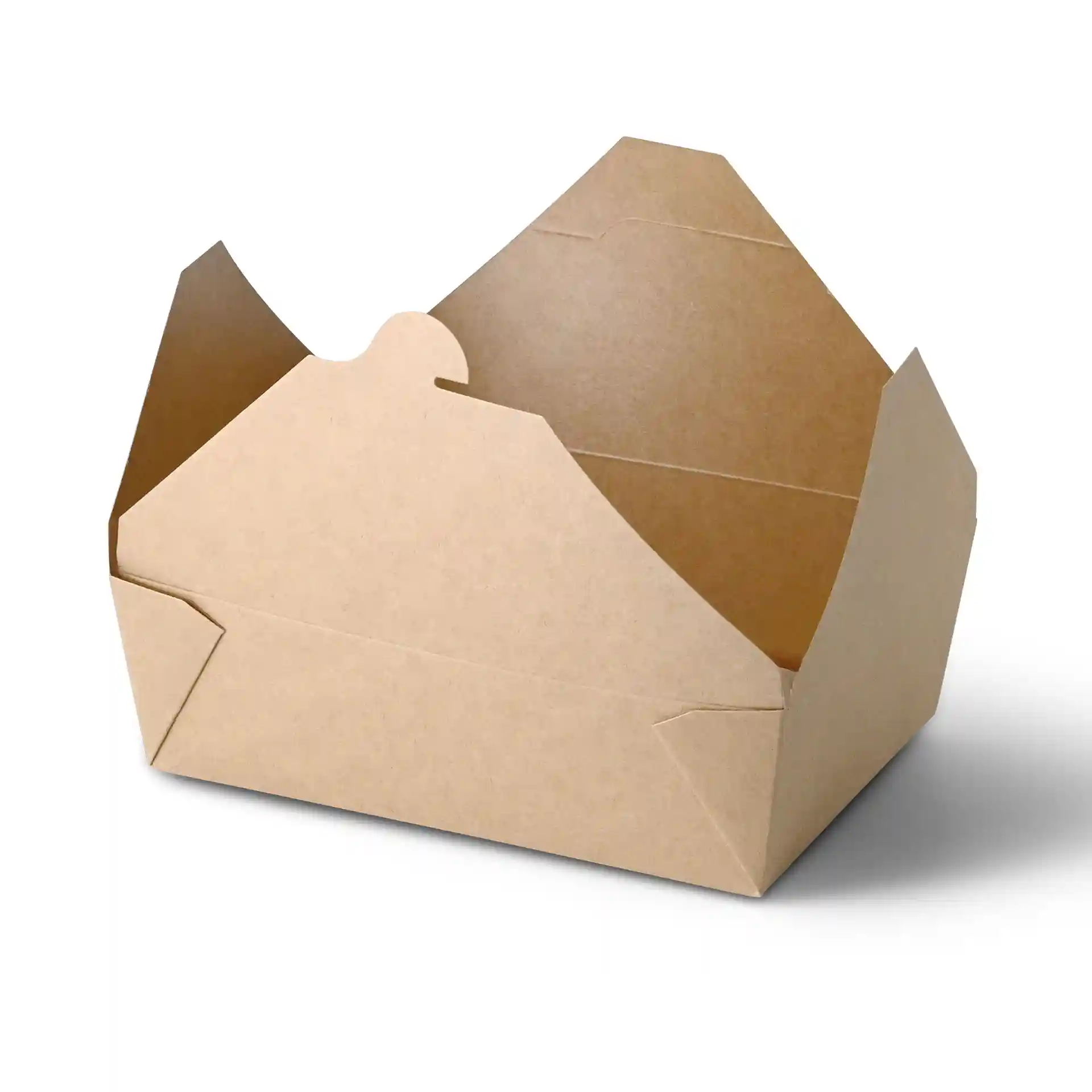 Take-away Box, To go Box 1500 ml, braun