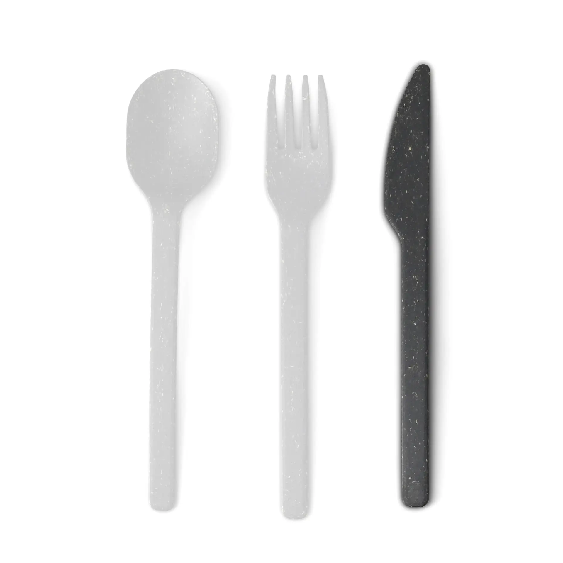 Couteau réutilisable "merways Cutlery" 18 cm, poivre / gris Couteau réutilisable "merways Cutlery" 18 cm, poivre / gris