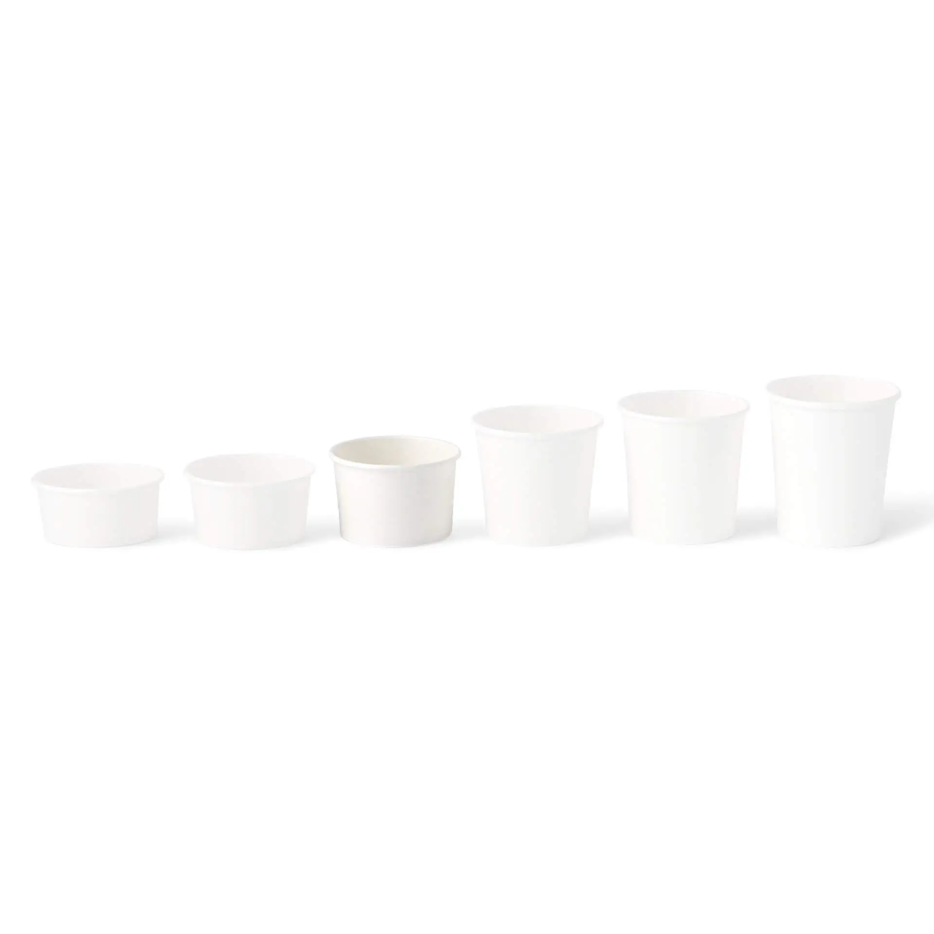 Eisbecher Pappe M (beschichtet) 200 ml, max. 270 ml, Ø 92 mm, weiss Eisbecher Pappe M (beschichtet) 200 ml, max. 270 ml, Ø 92 mm, weiss