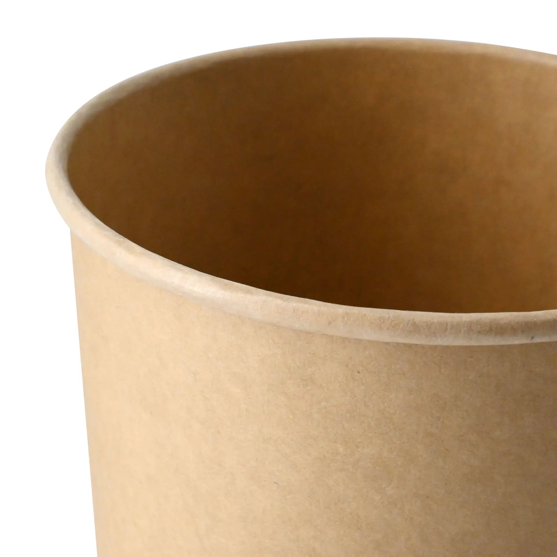 Suppenbecher to go (Premium) 800 ml / 32 oz, Ø 115 mm, braun, bio-beschichtet