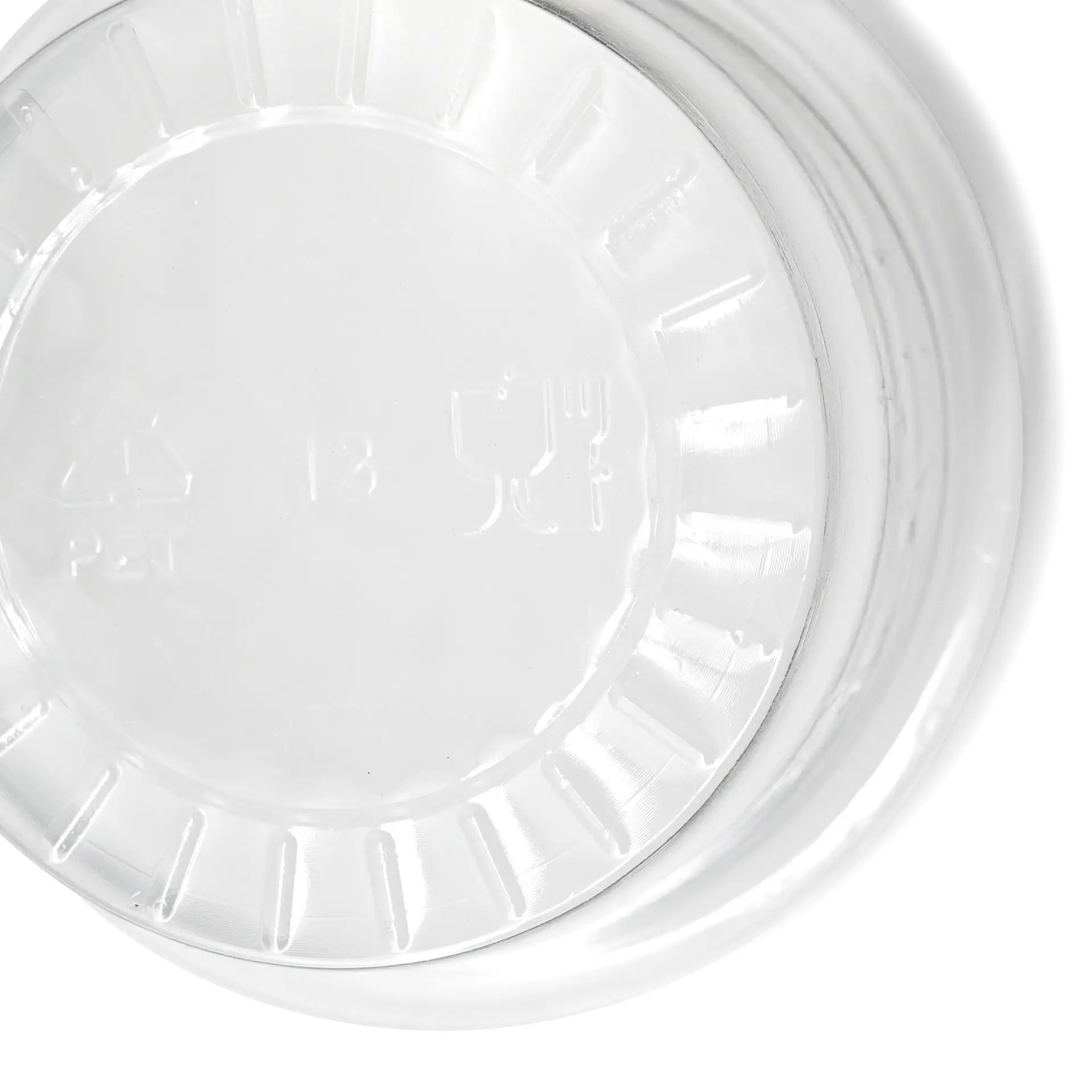 Pot à portions en rPET 100 ml, Ø 75 mm, transparent Pot à portions en rPET 100 ml, Ø 75 mm, transparent