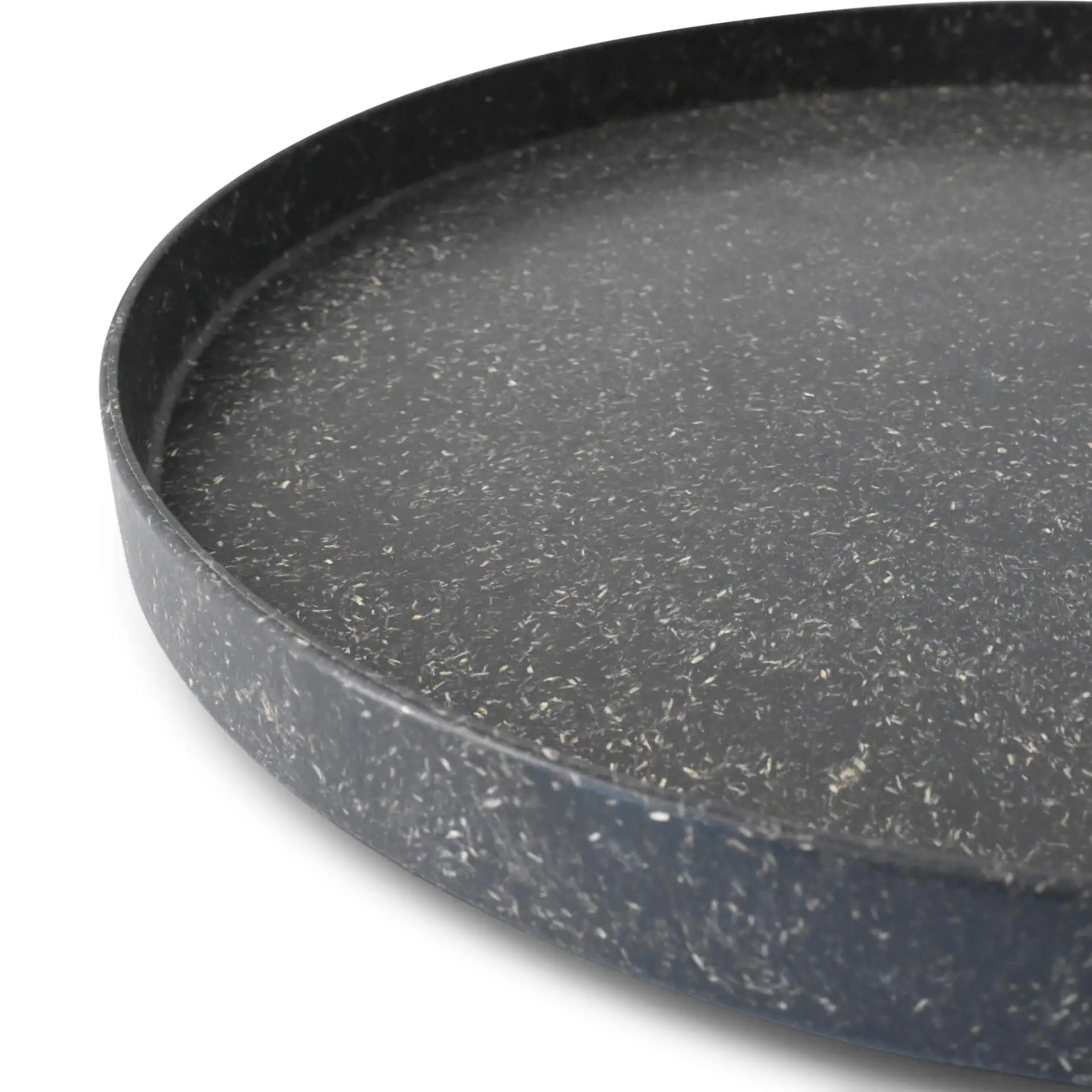 Mehrwegteller "merways Plate" Ø 24 cm, rund, Pfeffer / grau Mehrwegteller "merways Plate" Ø 24 cm, rund, Pfeffer / grau