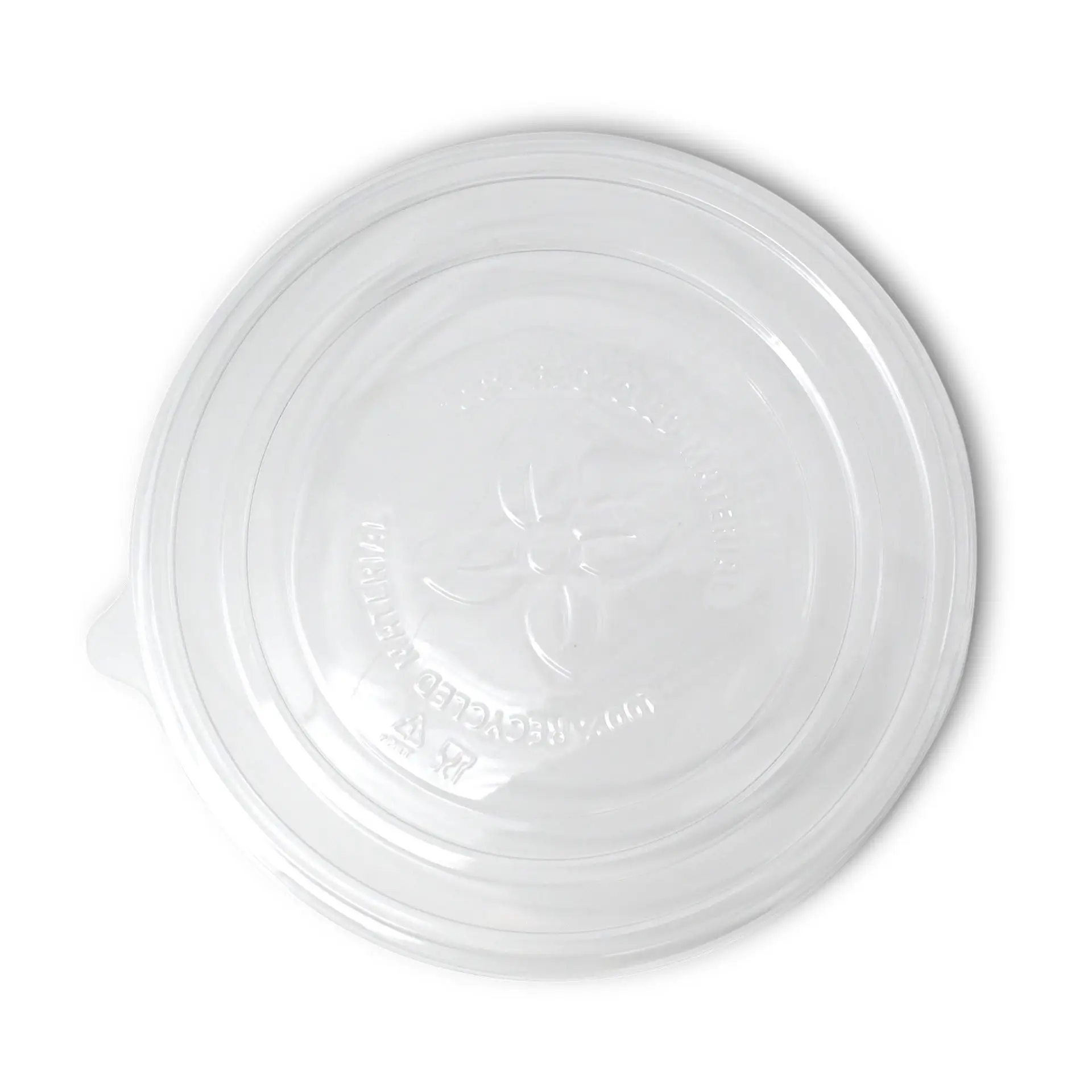 Couvercle transparent en rPET, Ø 185 mm Couvercle transparent en rPET, Ø 185 mm