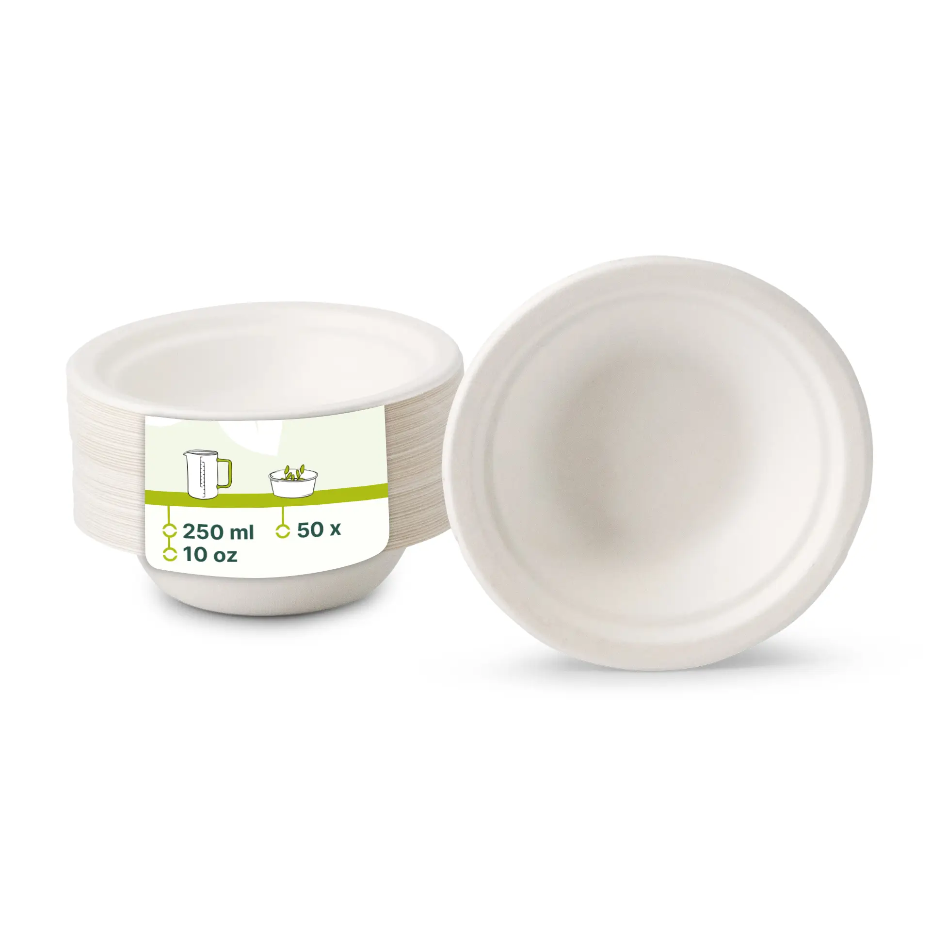 Bol rond en canne à sucre, 250 ml Bol rond en canne à sucre, 250 ml