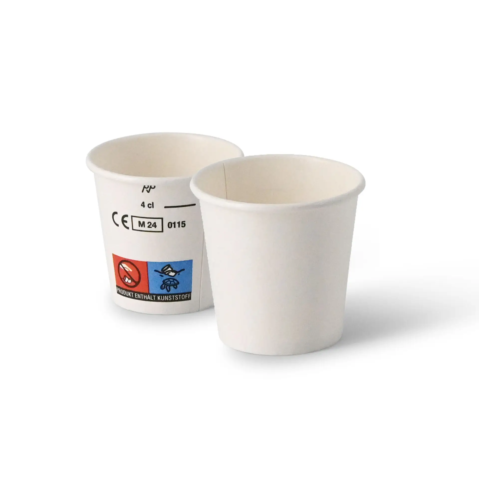 Gobelet à shot en papier (revêtu de PE) 40 ml / 1,5 oz, blanc Gobelet à shot en papier (revêtu de PE) 40 ml / 1,5 oz, blanc