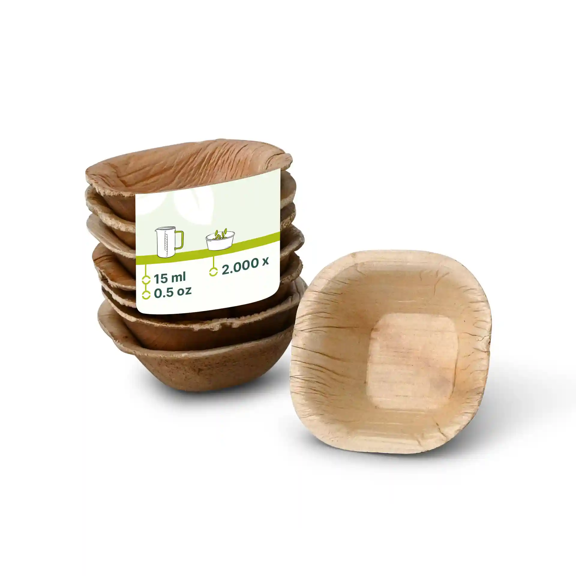 Coupelle en Feuille de Palmier "Palmware®" 15 ml