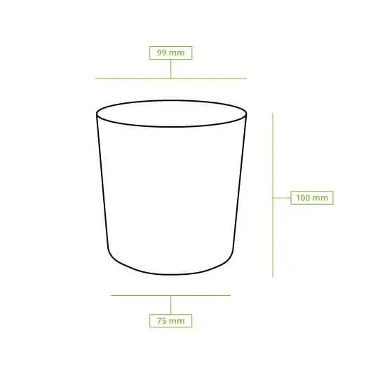 | 2 FÜR 1 | Mehrweg-Becher "merways Cup" 400 ml, Ø 95 mm, Karamell / braun
