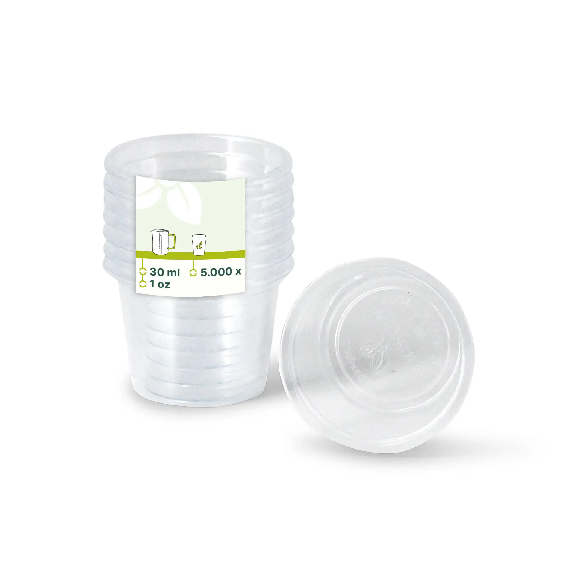 Petit pot en PLA, 30 ml, Ø 45 mm