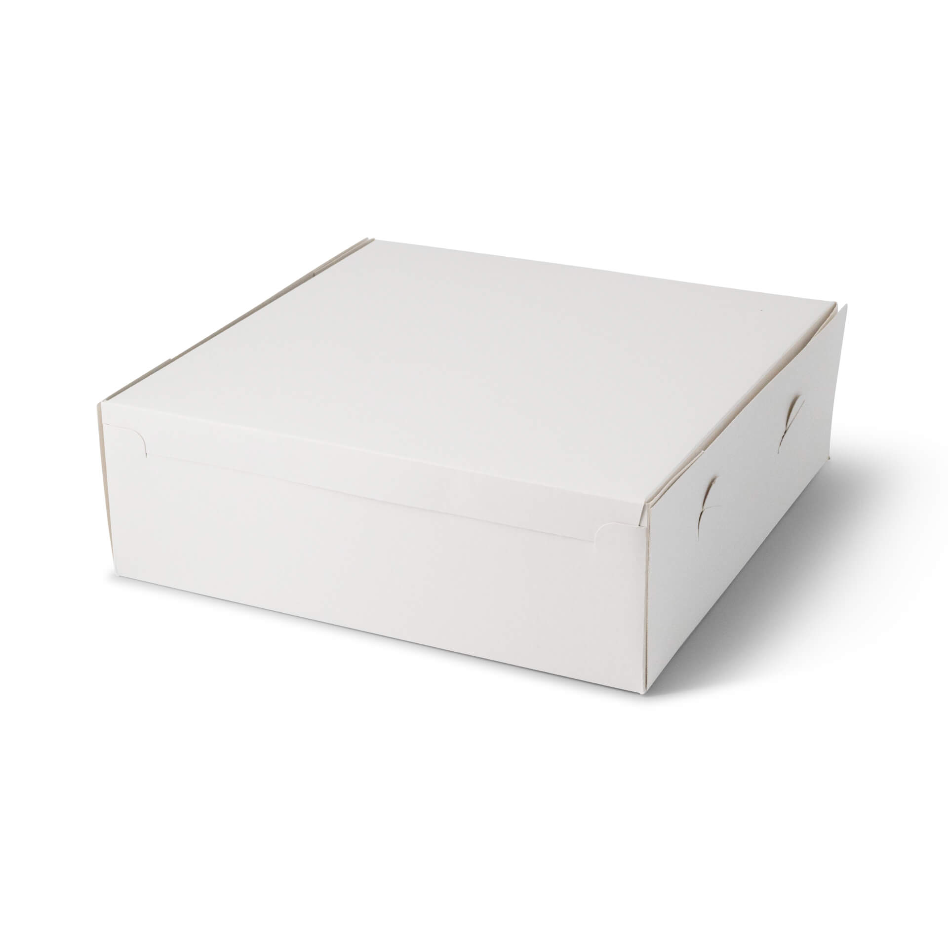 Torten-Kartons L, 30,5 x 30,5 x 10 cm, weiß