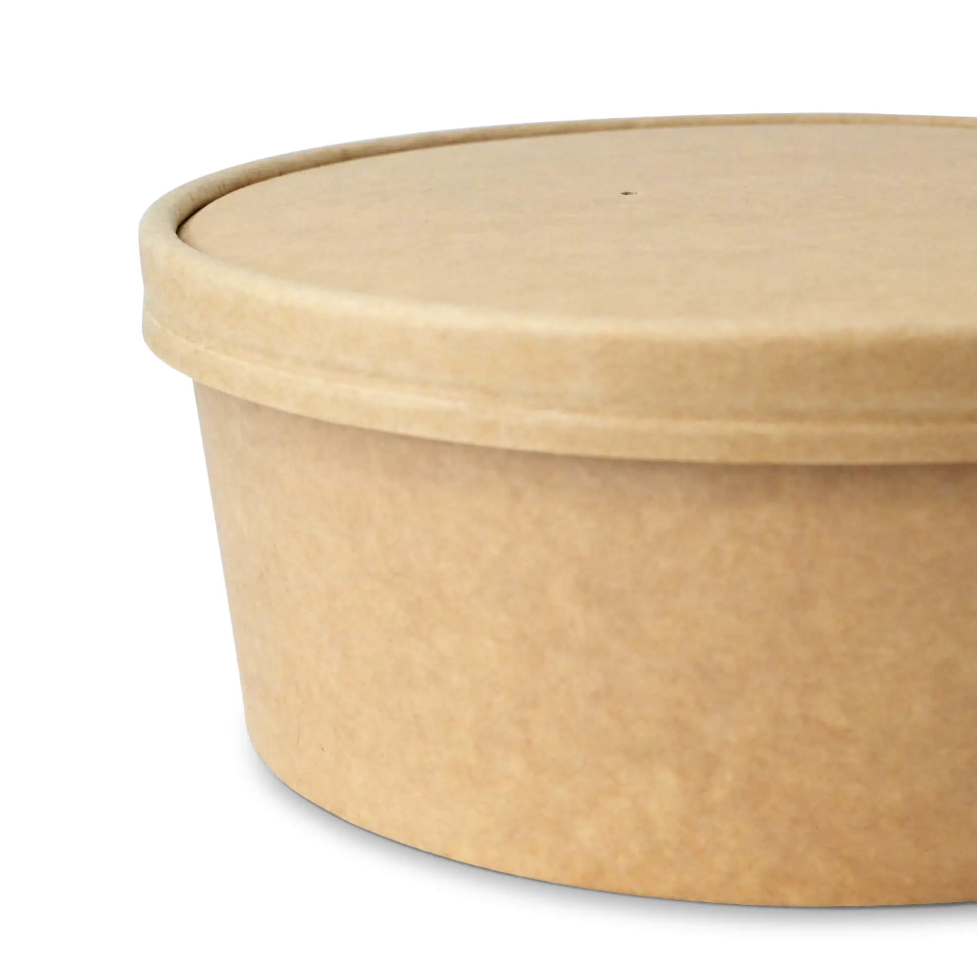 Couvercle en carton avec membrane (revêtu de PE) Ø 185 mm, brun, rond (pour bol en carton kraft) con30002-01-1-pappdeckel-mit-membran-beschichtet-185-mm-braun-rund-fuer-kartonschalen-5