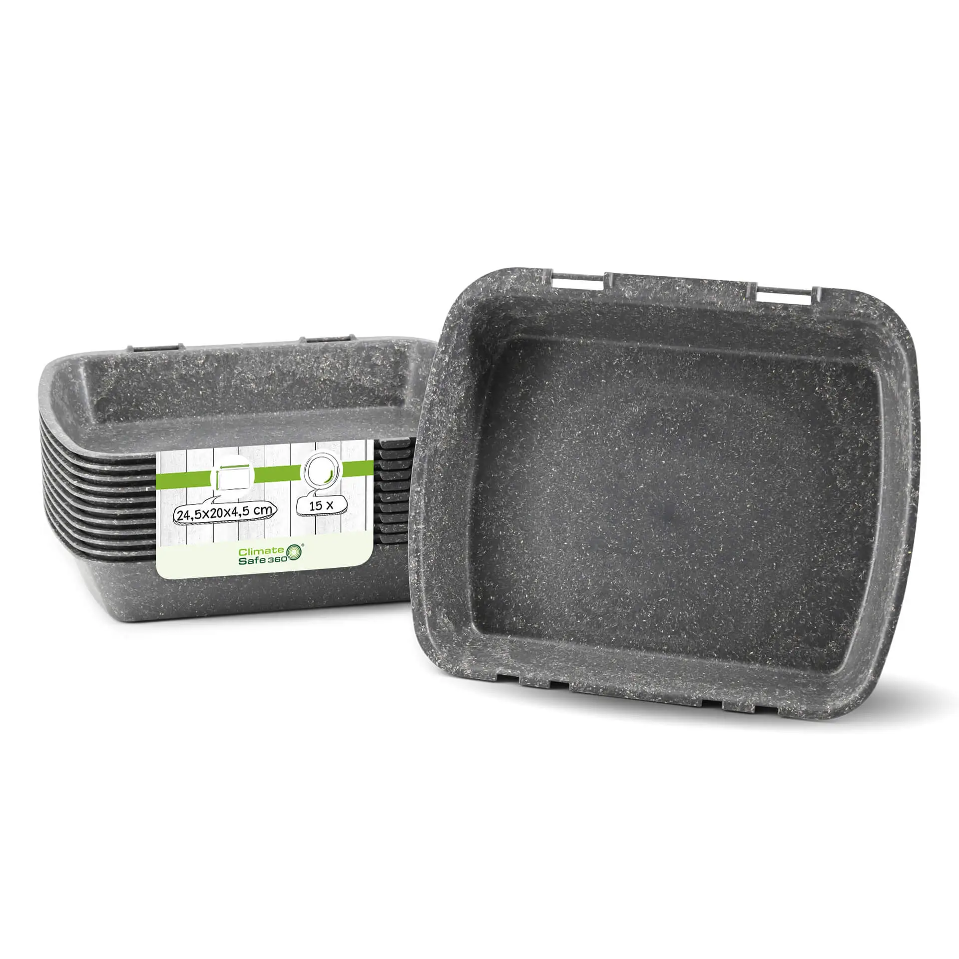 Mehrweg Menübehälter" merways-Box" 24,5 x 20 x 4,5 cm, HP4, Pfeffer / grau dfc008241-mehrweg-menuebehaelter-merways-box-245-x-20-x-45-cm-hp4-pfeffer-grau