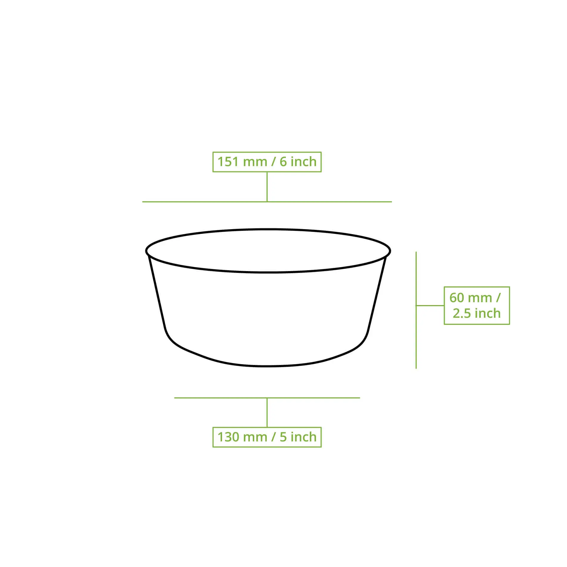 Bol réutilisable "merways Bowl" 650 ml, Ø 150 mm, cajou / blanc crème
