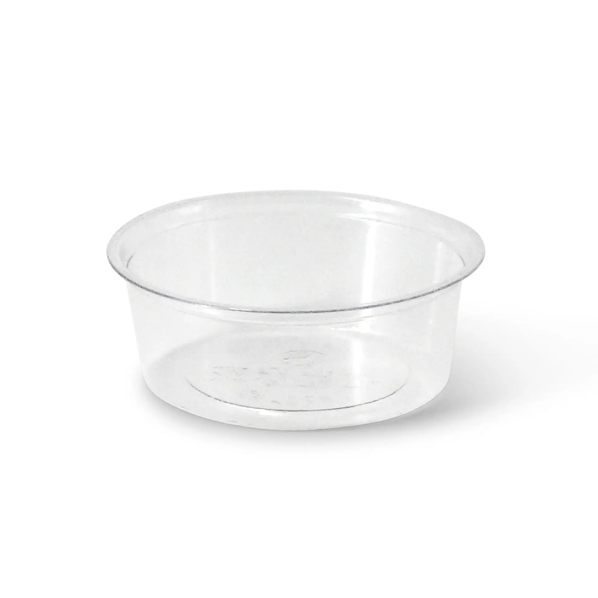 Portionsbecher aus PLA 60 ml, Ø 70 mm, klar