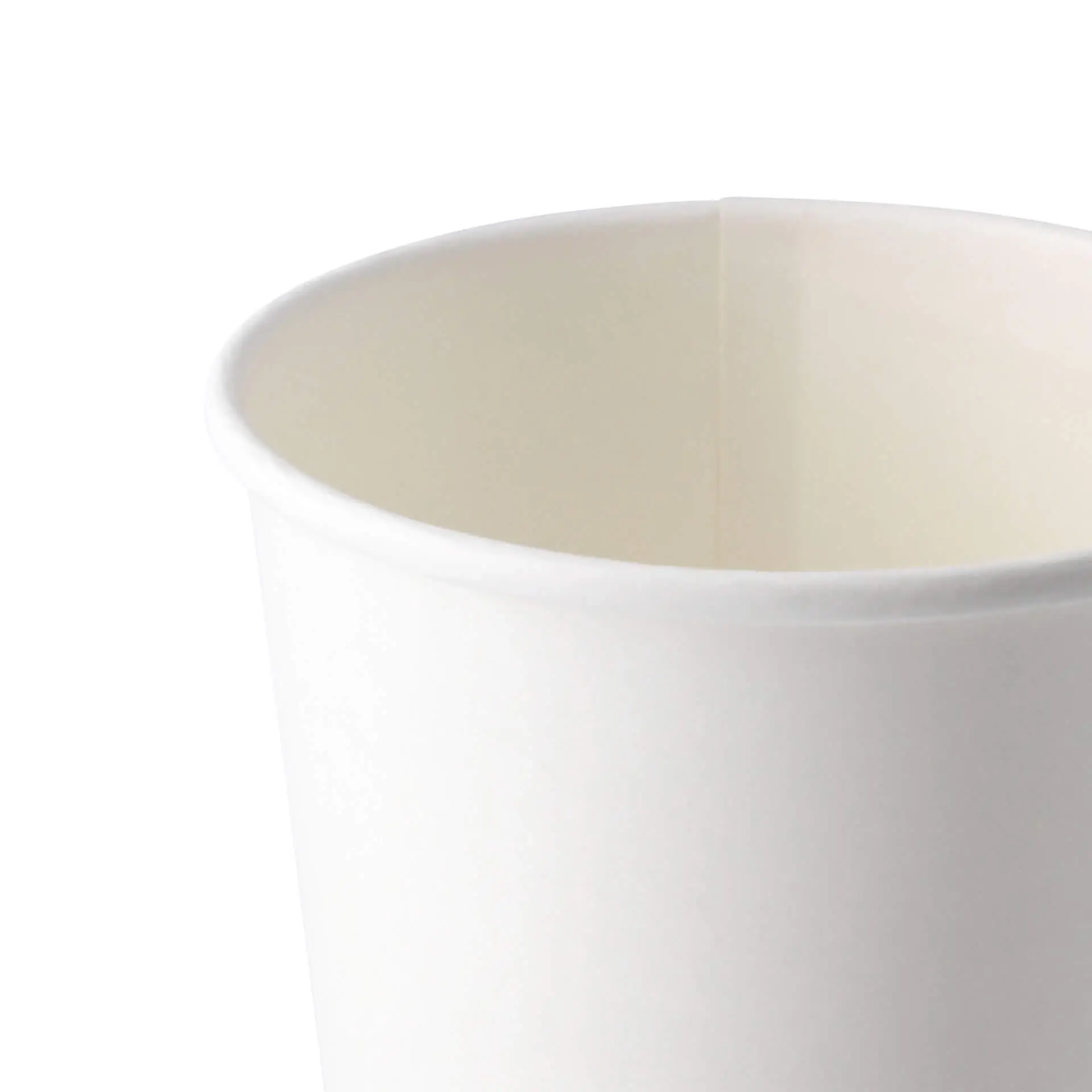 Suppenbecher to go aus Karton (Premium) 400 ml, Ø 95 mm, weiss, bio-beschichtet