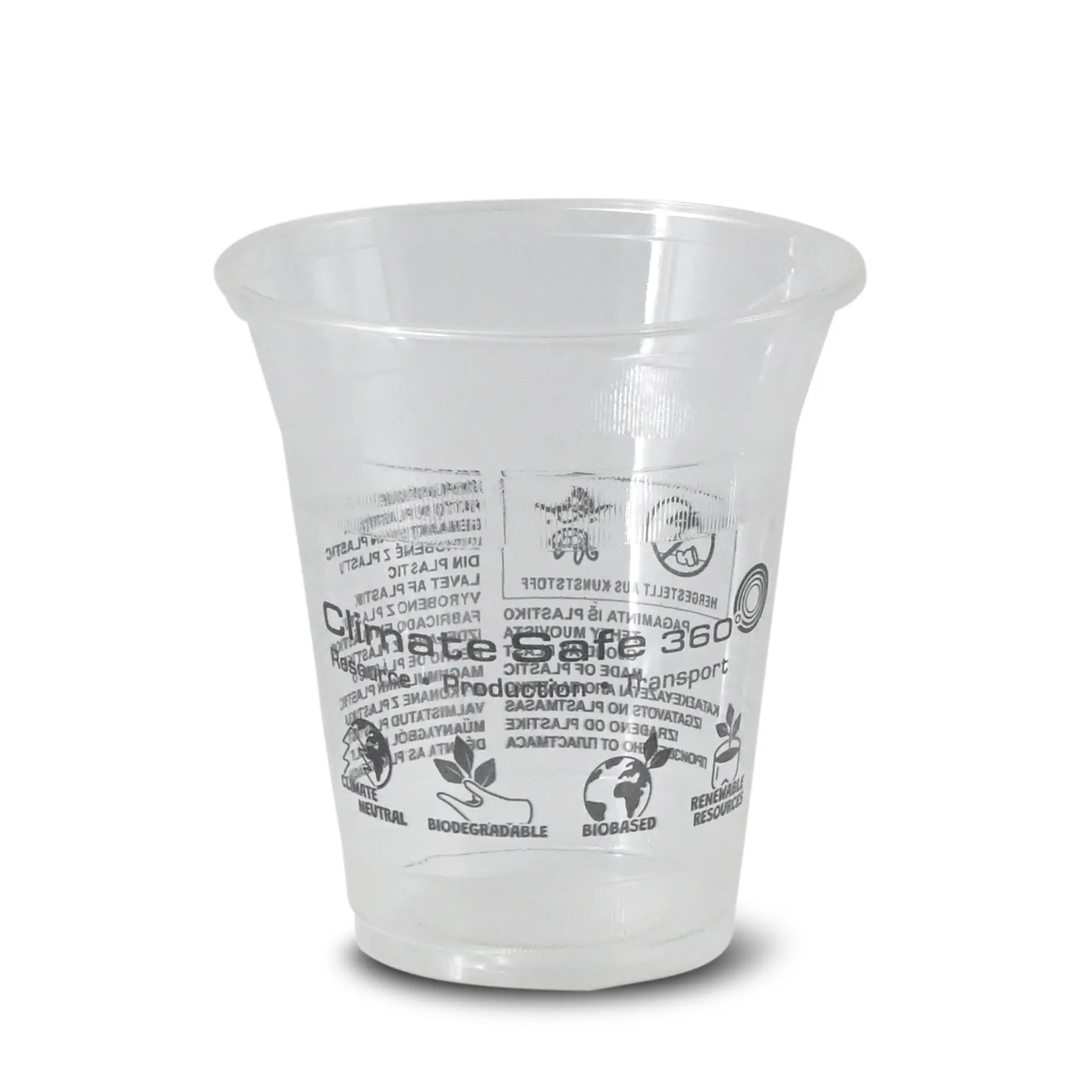 Smoothie Becher aus PLA 300 ml / 12 oz, Ø 96 mm dcd000801-smoothie-becher-aus-pla-300-ml-12-oz-96-mm-1