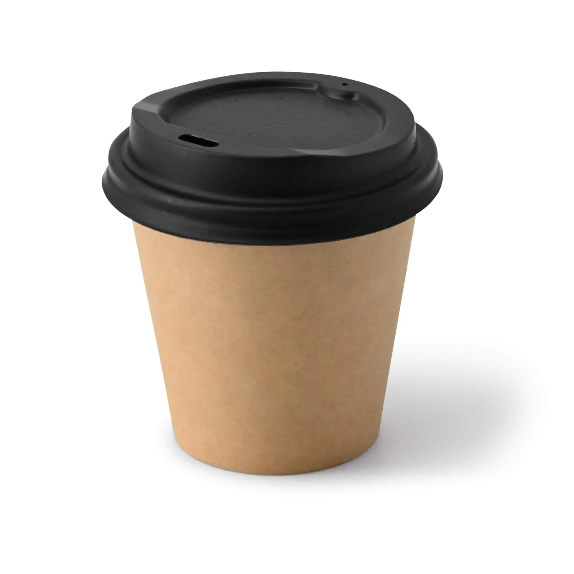 Pappbecher (beschichtet) 150 ml / 6 oz, Ø 80 mm, braun Pappbecher (beschichtet) 150 ml / 6 oz, Ø 80 mm, braun