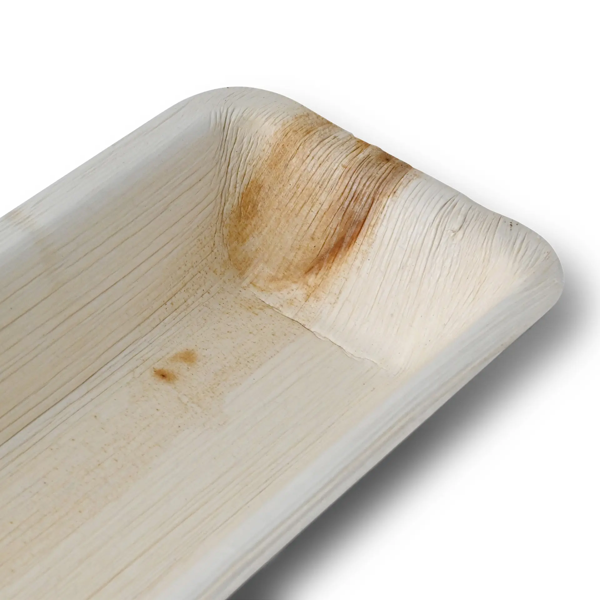 Palmblatt Tablett "Palmware®" 38 x 8.5 cm, rechteckig Palmblatt Tablett "Palmware®" 38 x 8.5 cm, rechteckig