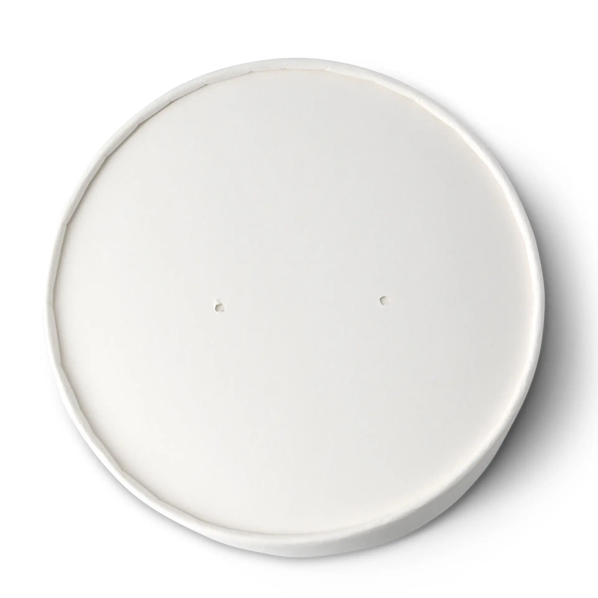 Karton-Membran-Deckel (bio-beschichtet) Ø 150 mm, weiss